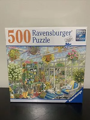 NEW SEALED Ravensburger - Greenhouse Heaven - 500 PC No.  80233 • $9.49