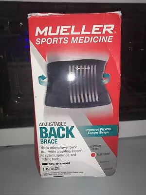 Mueller Sport Medicine Adjustable Back Brace One Size Fits Most • $15.99