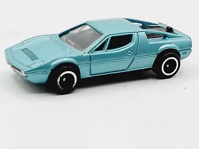 Vintage Tomy Tomica Maserati Merak SS  Pocket Car Japan  Light Blue 1/62 Diecast • $18.95