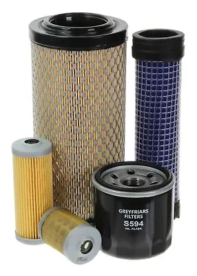 Filter Kit To Fit Takeuchi TB216 With Yanmar 3TN70 Engine Oil Fuel Air Filters • £24.50