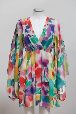 H&M The Garden Collection Floral Kimono Dress RARE HTF Size 2 Unworn With Tags • $95