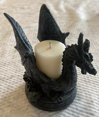 $11.99 • Buy Medieval Dragon Tea Light Candle Holder 