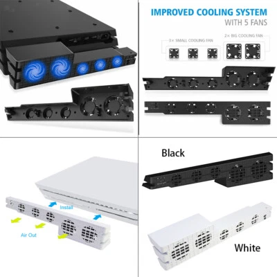 $38.90 • Buy External Cooler Fans Super Turbo Cooling Fan Stand For PS4 Pro Game Console