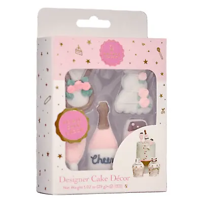 Bakery Bling Bridal Decor Kit Edible Icing Sugar Decor Designer Cake Cupcake NEW • $13.49