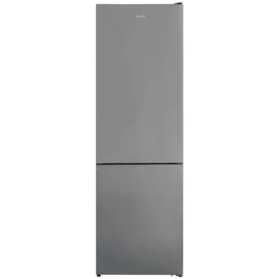 Fridge Freezer Amica FK3293X 60cm Freestanding With Low Frost System Silver • £395