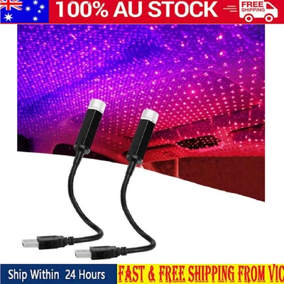 $13.88 • Buy USB Star Night Roof Lights Romantic Atmosphere Ceiling Lamp Car Laser LED Sky AU