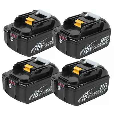 For Makita 5.0Ah/7.0AH 18V LXT BL1860B BL1850B BL1830 BL1815 Li-ion Battery LED • £37.89