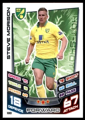 £1 • Buy Match Attax 2012-2013 (Norwich City) Steve Morison No. 180