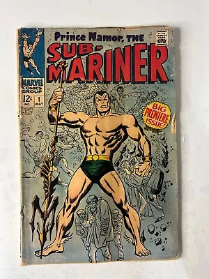 Sub-Mariner #1 1968 Marvel Silver Age Comic Book Origin Issue • £101.37