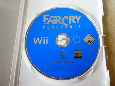 Far Cry Vengeance Nintendo Wii Game PAL (Plays On Wii U)  Disc Only - Free Post • $9.95