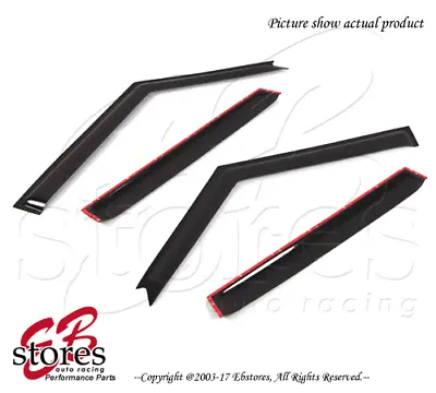 Smoke Tinted Out-Channel Visor Deflector 4pcs 1999-2004 Land Rover Discovery II • $49.80