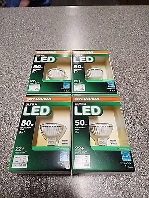 Lot Df 4 Sylvania Ultra LED Flood Light PAR16 GU10 50W Replaced Using 9W  • $39.99