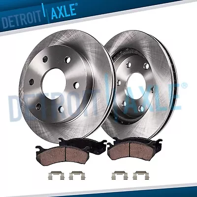 Rear Brake Rotors Ceramic Pads For 2010 2011 2012 2013 2014-2016 Cadillac SRX • $85.31