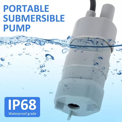 Mini Water Pump DC 12V Submersible Water Pump Portable Durable High Flow· • £10.80