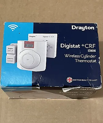 Drayton Digistat + CRF - Wireless Cylinder Thermostat & Receiver Unit - 13616 • £180