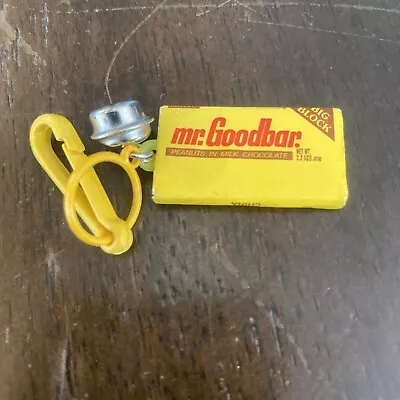 $16.99 • Buy Vintage 1980s Plastic Bell Charm Mr Goodbar Candy Bar For 80s Charm Necklace