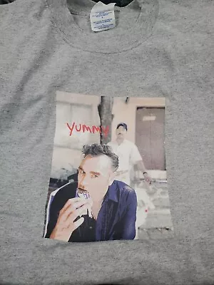 NEW / Vintage 2002 Morrissey Yummy Concert Tour Shirt The Smiths Large • $24.99