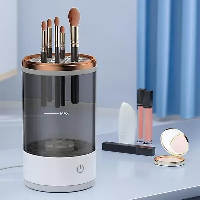 Makeup Brush Cleaner Electric Brush Automatic Brush Cleaner Quick Drying Tool • $18.86