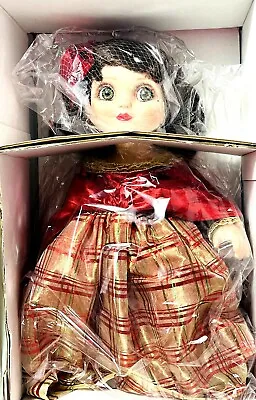 NIB Marie Osmond Adora Belle Holiday 2004 Big Eyes 15  Sausage Curls Vinyl Doll • $75