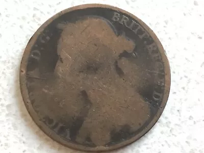 1882 Queen Victoria Young Head 1p Penny Coin • £1.03