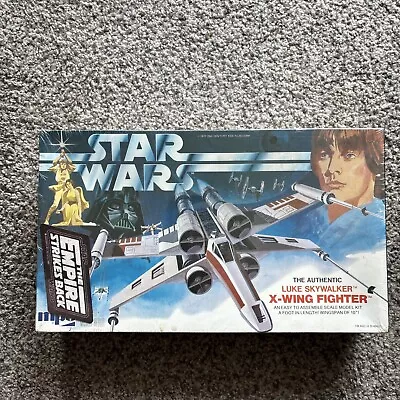 Vintage Star Wars Luke Skywalker X-wing Fighter Model Kit New Sealed Mpc 1978 • $70