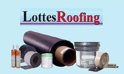 EPDM Rubber Roof Roofing Kit COMPLETE - 5000 Sq.ft. BY THE LOTTES COMPANIES • $10104.76