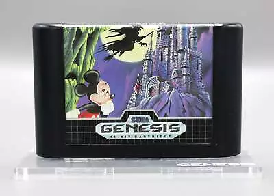 Castle Of Illusion Starring Mickey Mouse (Sega Genesis) Game Cartridge • $29.94