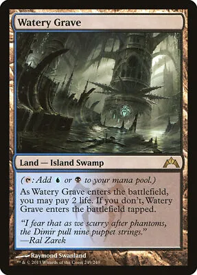 Watery Grave (GTC 249) Moderately Played - MTG Single • $18.63