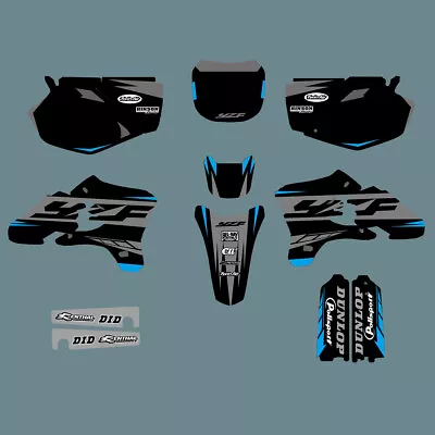 Graphics Kit Background Decal Sticker For Yamaha YZ250F YZ450F 2003-2005 2004  • $70.01