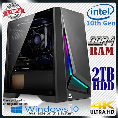 $1009 • Buy Intel Dual Core Computer DDR4 RAM 2TB Home Office & Gaming Desktop PC I5 I7 Upg