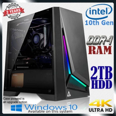 $1009 • Buy Intel Dual Core Computer DDR4 RAM 2TB Home Office & Gaming Desktop PC I5 I7 Upg