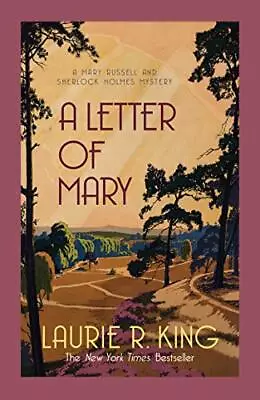 A Letter Of Mary (Mary Russell Mystery 3) (Mary Russell & Sh... By Laurie R King • £3.49