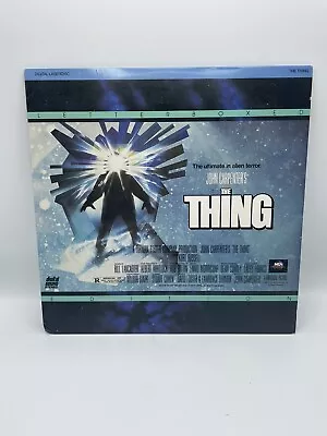 John Carpenter's THE THING 1990 Letterboxed Edition Laserdisc MCA Home VIdeo • $24.99