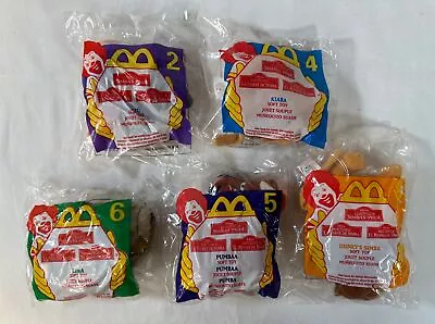 Lion King 2 Simba's Pride 1998 McDonalds Happy Meal Toys Set Of 6 Brand New • $10