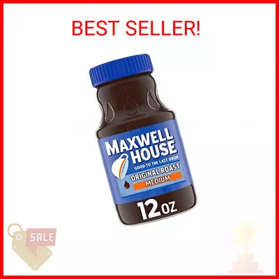 Maxwell House Original Medium Roast Instant Coffee (12 Oz Jar) • $13.78