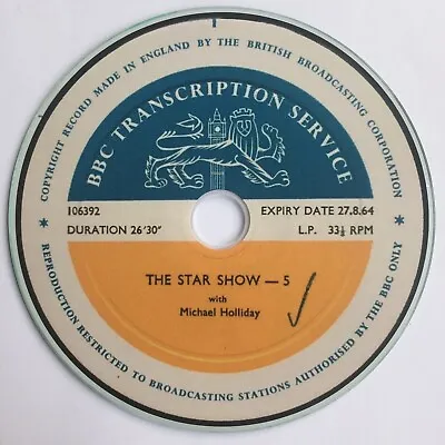 BBC Transcription The Star Show - 5. Dickie Valentine Maureen Evans On CD • £5.95
