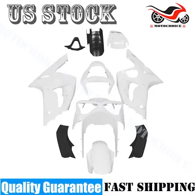 Unpainted ABS Fairing Kit For Kawasaki Ninja ZX-6R ZX6R 636 2003 2004 Bodywork • $229