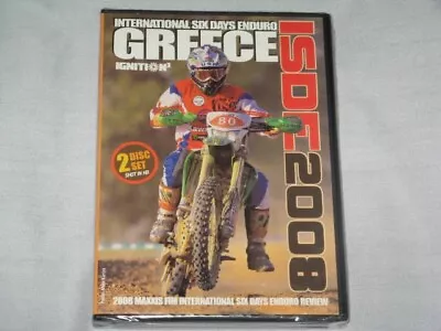 2008 ISDE Enduro Greece 2 Dvd Set Ignition Six Days Motocross Cross Country NEW • $11.99