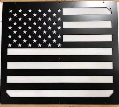 USA FLAG Hood Vent Grill Insert For HUMVEE M998 M1123 H1 Hummer M1045 • $244.99