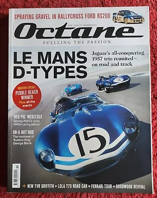 OCTANE Magazine 173 NOV 2017 LE MANS JAG GRIFFITH LOLA T70 FERRARI GOODWOOD MINT • £10