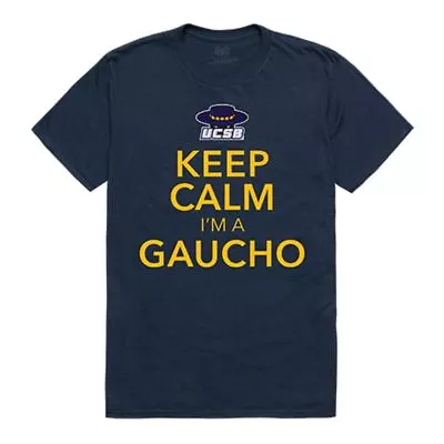 UCSB University Of California Santa Barbara Gauchos NCAA Keep Calm Tee T-Shirt • $29.95