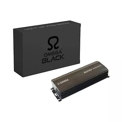 Omega Black 600W Digital Dimmable Ballast 660w 600w 400w 250w Hydroponics • £47.25