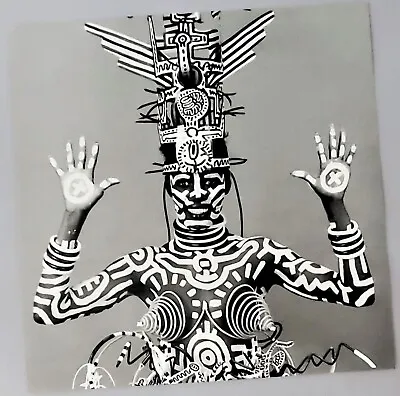 Grace Jones Vintage Keith Haring Vamp 80's Movie Photograph Home Décor • $22