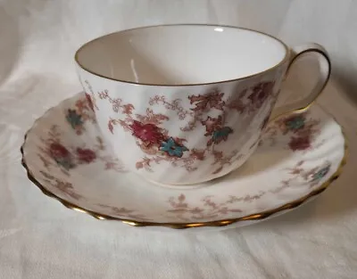 Minton Ancestral Cup And Saucer Set. Free Shipping. • $15.95