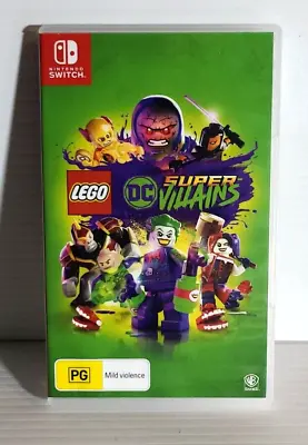 Lego DC Supervillains Super Villains Nintendo Switch Free Tracked Post • $34.95