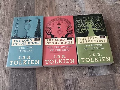 Lord Of The Rings Trilogy Complete J.R.R. Tolkien Lot 3 2018 Del Rey Matched Set • $24.99
