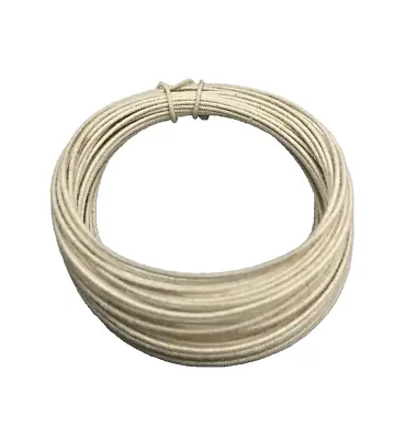 0.56mm COTTON COVERED SOFT COPPER  WIRE -MILLINERY WIRE  10m • £4.90