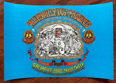 $149.99 • Buy 1967 Rick Griffin Janis Joplin Blue Cheer Family Dog Denver Poster Fd 79 Type A