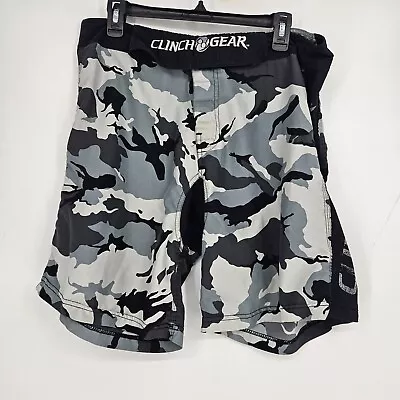 Clinch Gear Shorts Mens 36 MMA Tactical Training Wrestling Gym Workout Camo • $24.95