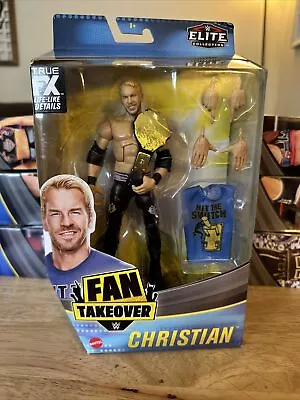 Mattel WWE Elite Fan Takeover CHRISTIAN Cage AEW Figure Amazon Mint • $59.99